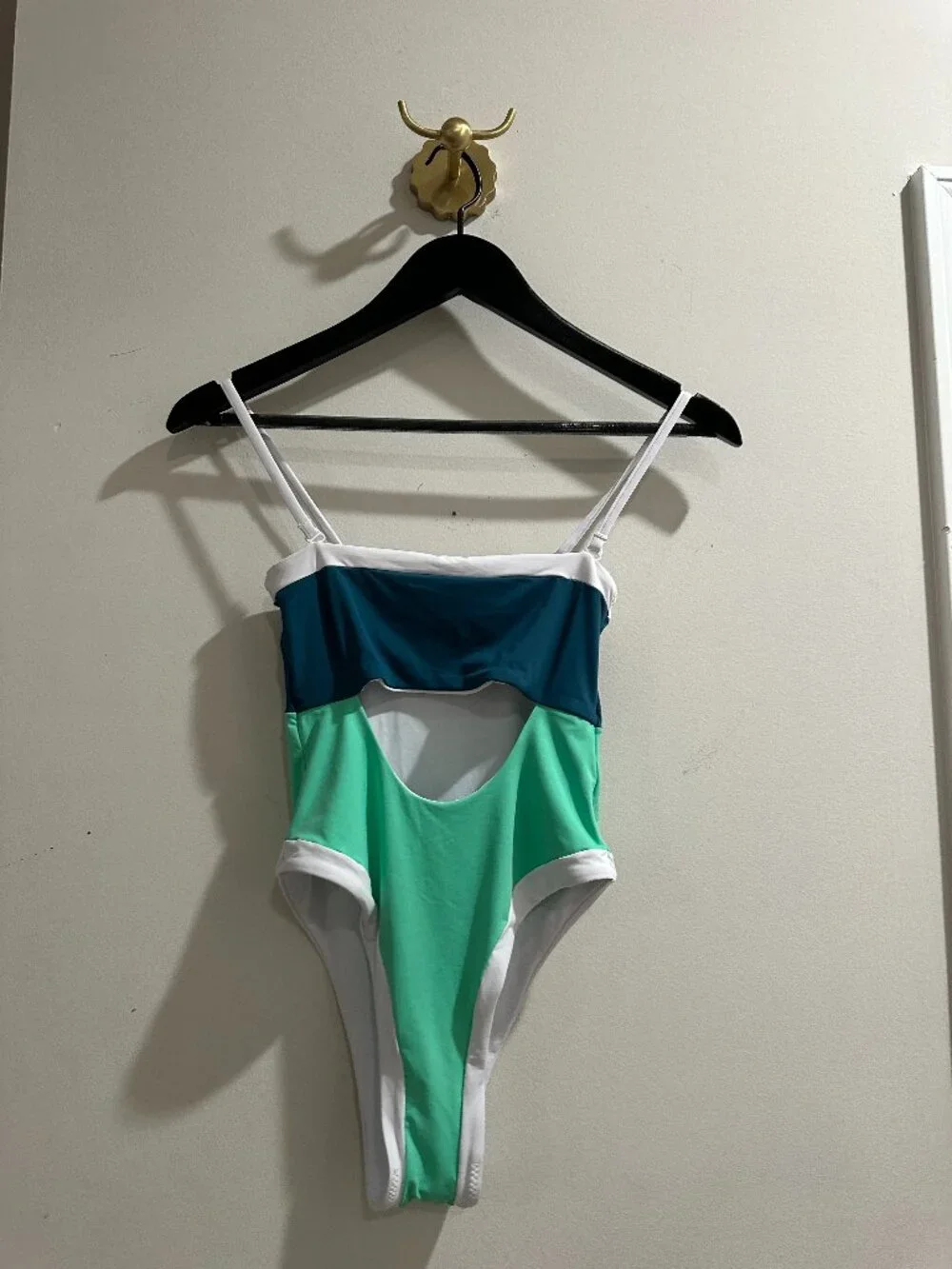 ONEONE Free People Alisha One-Piece Swimsuit in Spearmint Size Small